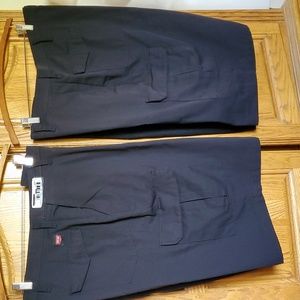 Red Kap shorts 42X12.Black. Lot of 4/20$